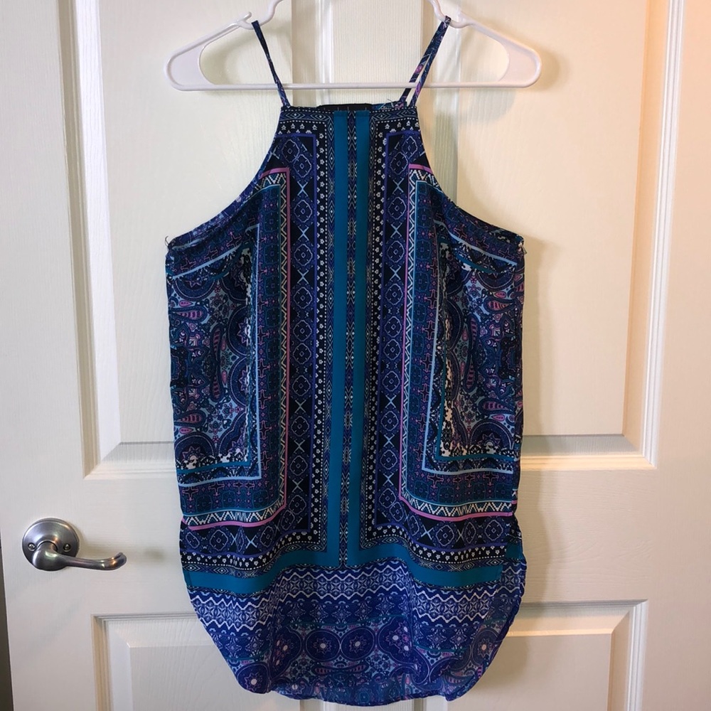 Fun printed tank top